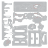Thinlits Die Vault Frights + Bones (10pcs) by Tim Holtz