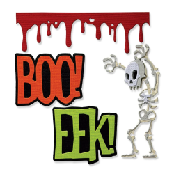 Thinlits Die Vault Frights + Bones (10pcs) by Tim Holtz