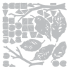 Thinlits Die Vault Leaves + Sticks (43pcs) by Tim Holtz