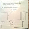 Spellbinders Kinetic Card Bases Double Slider Kinetic Card Blanks x3