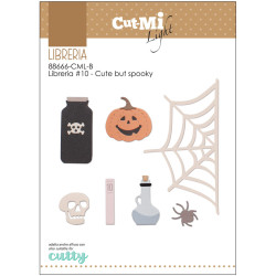 Fustelle Cut-Mi 88666-CML-B Libreria 10 Cute but Spooky