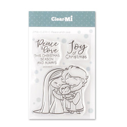 Timbro Clear-Mi 2756-CLEM-C Peace and Love