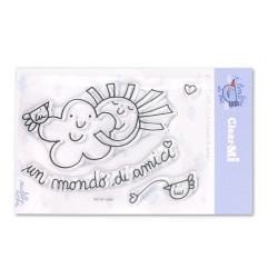 Timbro Clear-Mi 2765-CLEM-C Un mondo di amici