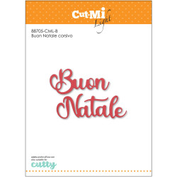 Fustelle Cut-Mi 88705-CML-B Buon Natale Corsivo