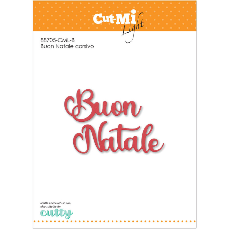 Fustelle Cut-Mi 88705-CML-B Buon Natale Corsivo
