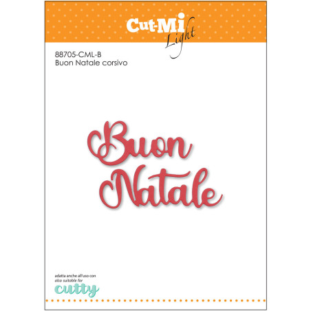 Fustelle Cut-Mi 88705-CML-B Buon Natale Corsivo