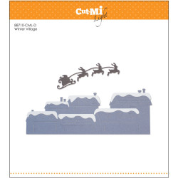 Fustelle Cut-Mi 88710-CML-D Winter Village