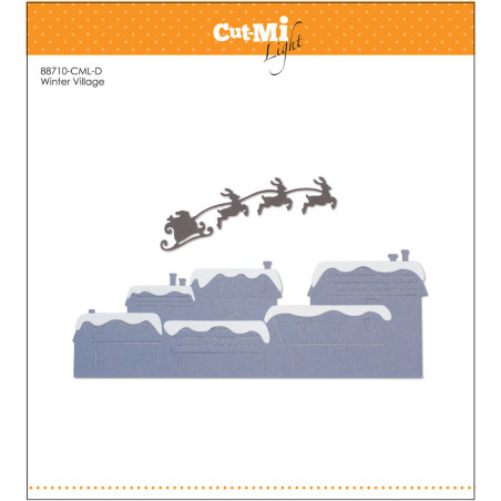 Fustelle Cut-Mi 88710-CML-D Winter Village