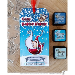 SET Fustelle Cut-Mi 88687-CML-D e Timbro 2732-CLEM-E Jumping Santa