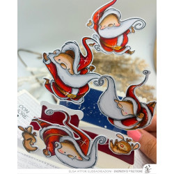 Timbro Clear-Mi 2732-CLEM-E Jumping Santa