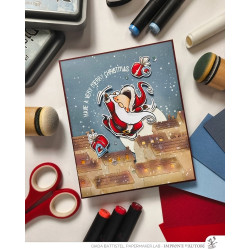 Timbro Clear-Mi 2732-CLEM-E Jumping Santa
