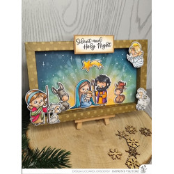 SET Fustelle Cut-Mi 88695-CML-E e Timbro 2761-CLEM-E Joy to the world