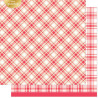 LAWN FAWN Let It Shine Holiday Plaids Paper Pack 30x30m CON FOIL ORO