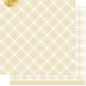 LAWN FAWN Let It Shine Holiday Plaids Paper Pack 30x30m CON FOIL ORO