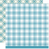 LAWN FAWN Let It Shine Holiday Plaids Paper Pack 30x30m CON FOIL ORO