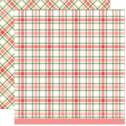 LAWN FAWN Let It Shine Holiday Plaids Paper Pack 30x30m CON FOIL ORO