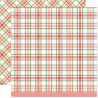 LAWN FAWN Let It Shine Holiday Plaids Paper Pack 30x30m CON FOIL ORO