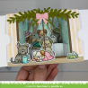 LAWN FAWN Cozy Dogs SET timbro+fustelle