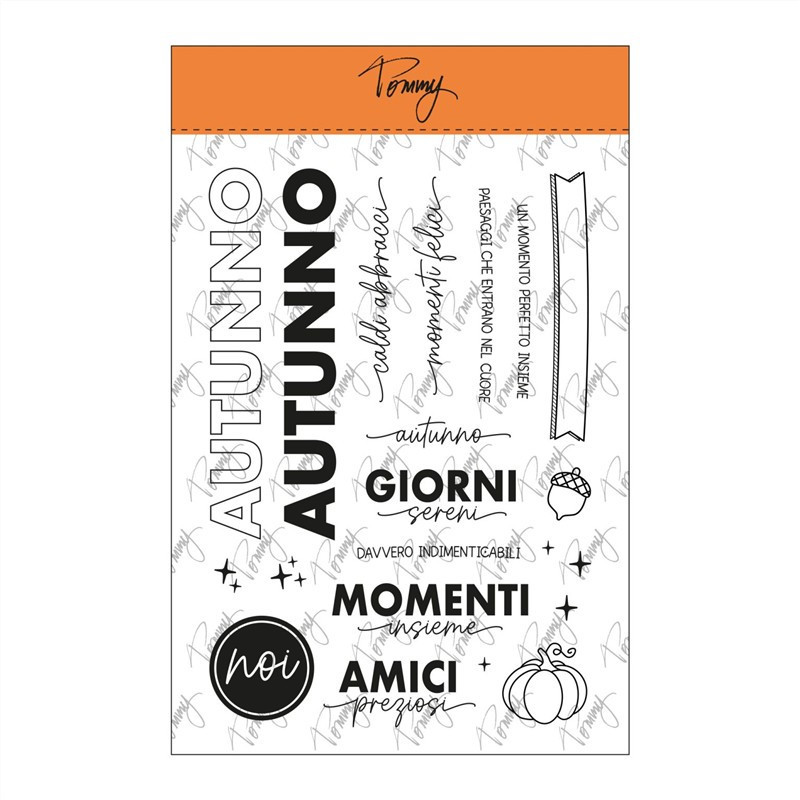 Tommy Clear Stamps – Autunno Caldi Abbracci