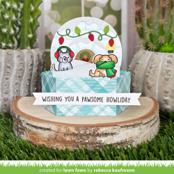 LAWN FAWN Cozy Dogs Clear Stamps