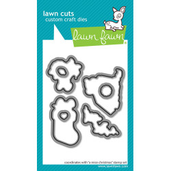 LAWN FAWN A Mice Christmas SET timbro+fustelle