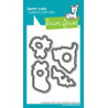 LAWN FAWN A Mice Christmas SET timbro+fustelle