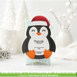 LAWN FAWN Big Hugs Penguin Dies