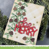 LAWN FAWN Pinecone And Leaves Border Dies
