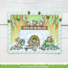 LAWN FAWN Winter Forest Backdrop: Landscape