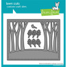 LAWN FAWN Winter Forest Backdrop: Landscape