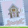 LAWN FAWN Gingerbread House SET timbro+fustelle