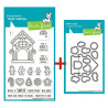 LAWN FAWN Gingerbread House SET timbro+fustelle