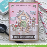 LAWN FAWN Gingerbread House SET timbro+fustelle
