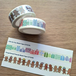 Lawn Fawn Washi Tape Gingerbread Friends