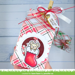 LAWN FAWN A Mice Christmas SET timbro+fustelle