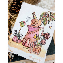L'Encre et l'Image Very Slowly Clear Stamp
