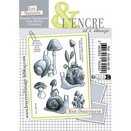 L'Encre et l'Image Very Slowly Clear Stamp