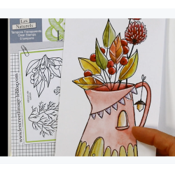 L'Encre et l'Image Winter Berries Clear Stamp