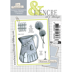 L'Encre et l'Image The House of Flowers Clear Stamp