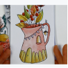L'Encre et l'Image The House of Flowers Clear Stamp