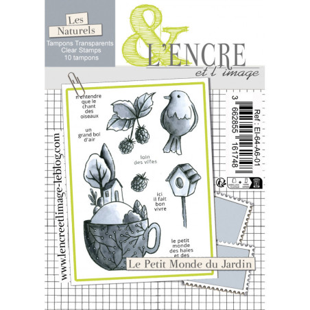 L'Encre et l'Image The Little World of the Garden Clear Stamp
