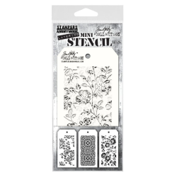 Stampers Anonymous Tim Holtz Mini Layering Stencil Set 25