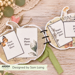 ARDEN Creative Studio Amber Ledgers Paper Pad 15x20cm by Katie Pertiet
