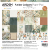 ARDEN Creative Studio Amber Ledgers Paper Pad 30x30cm by Katie Pertiet