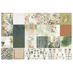 ARDEN Creative Studio Amber Ledgers Paper Pad 30x30cm by Katie Pertiet