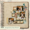 ARDEN Creative Studio Amber Ledgers Paper Pad 30x30cm by Katie Pertiet