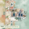 ARDEN Creative Studio Amber Ledgers SOLIDS Paper Pad 30x30cm by Katie Pertiet