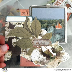 ARDEN Creative Studio Amber Ledgers Foliage Laser Cuts (85pcs) by Katie Pertiet