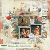ARDEN Creative Studio Amber Ledgers Foliage Laser Cuts (85pcs) by Katie Pertiet