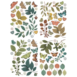 ARDEN Creative Studio Amber Ledgers Foliage Laser Cuts (85pcs) by Katie Pertiet